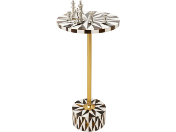 DOMERO - Round MDF high side table by KARE Design - view 3